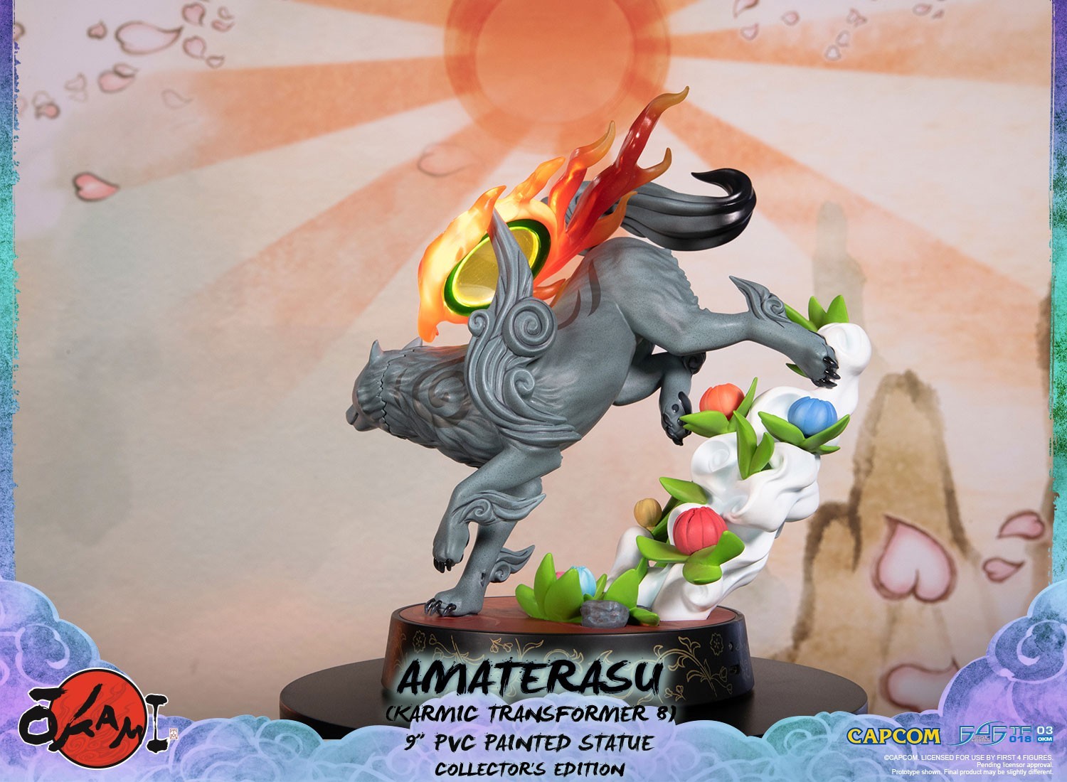 Ookami - Amaterasu - True Form - Karmic Transformation, Exclusive Edition (First 4 Figures) photo 8
