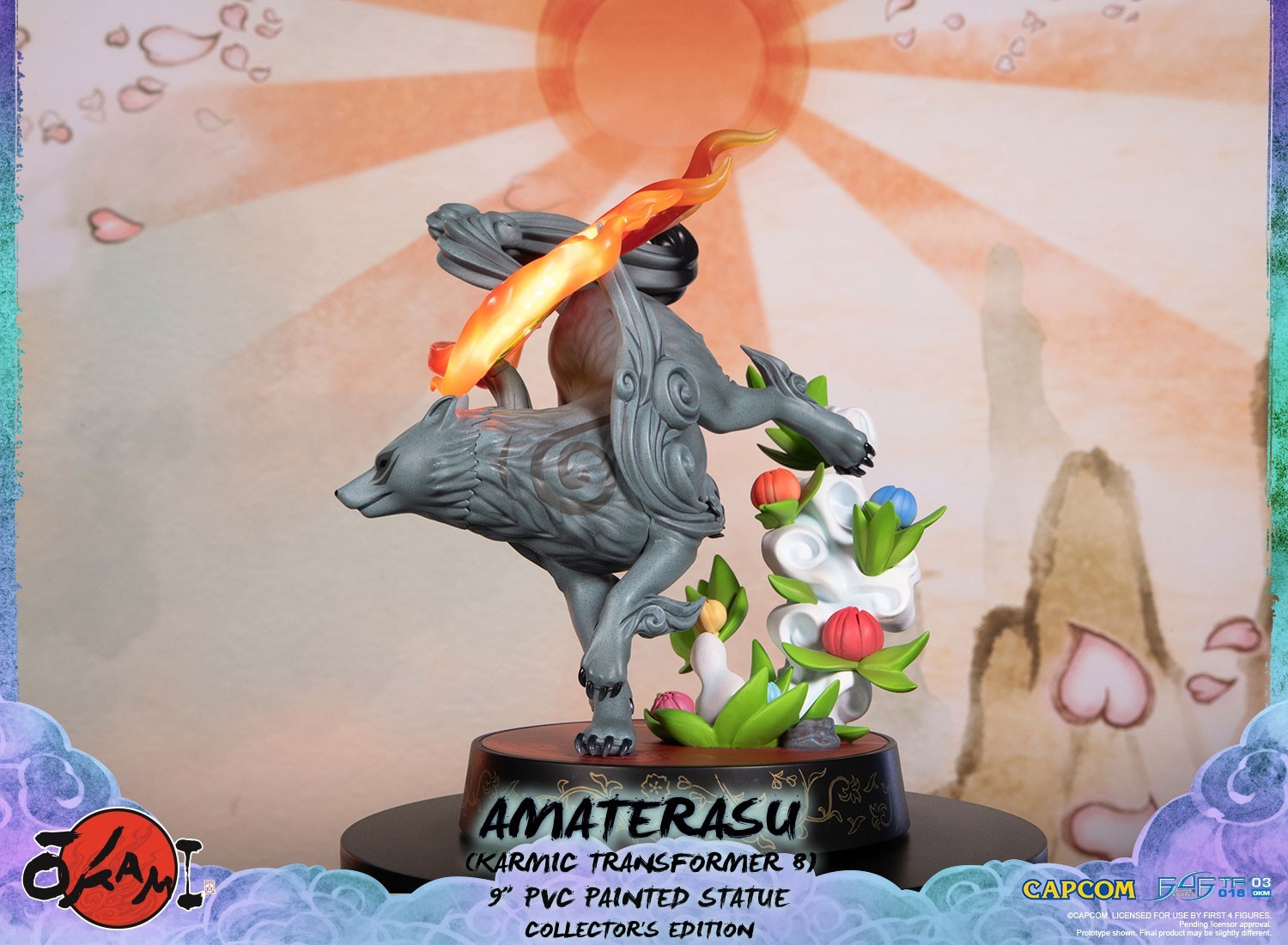 Ookami - Amaterasu - True Form - Karmic Transformation, Exclusive Edition (First 4 Figures) photo 9