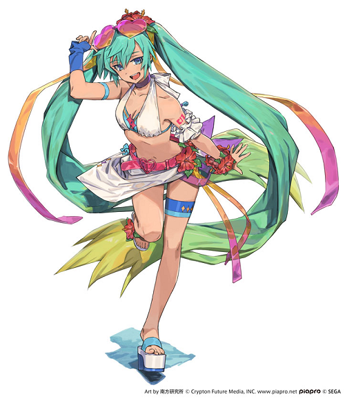 Vocaloid - Hatsune Miku - SPM Figure - Tropical Summer (Minakata Kenkyuujo, SEGA)