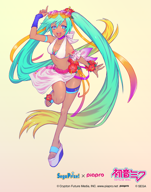 Vocaloid - Hatsune Miku - SPM Figure - Tropical Summer (Minakata Kenkyuujo, SEGA) photo 3