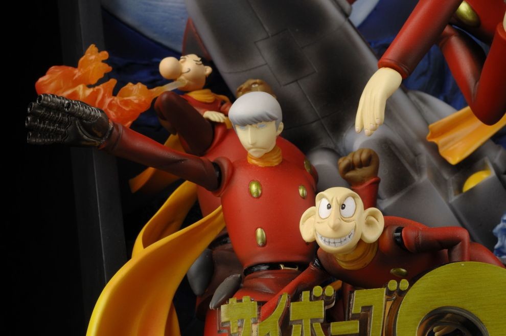 Cyborg 009 - Albert Heinrich - Chang Changku - Francoise Arnoul - Great Britain - Ivan Whisky - Jet Link - Pyunma - Shimamura Joe - 3D Polyresin Poster Art - Real Artwork Series (Happinet, R.A.W.S) photo 4