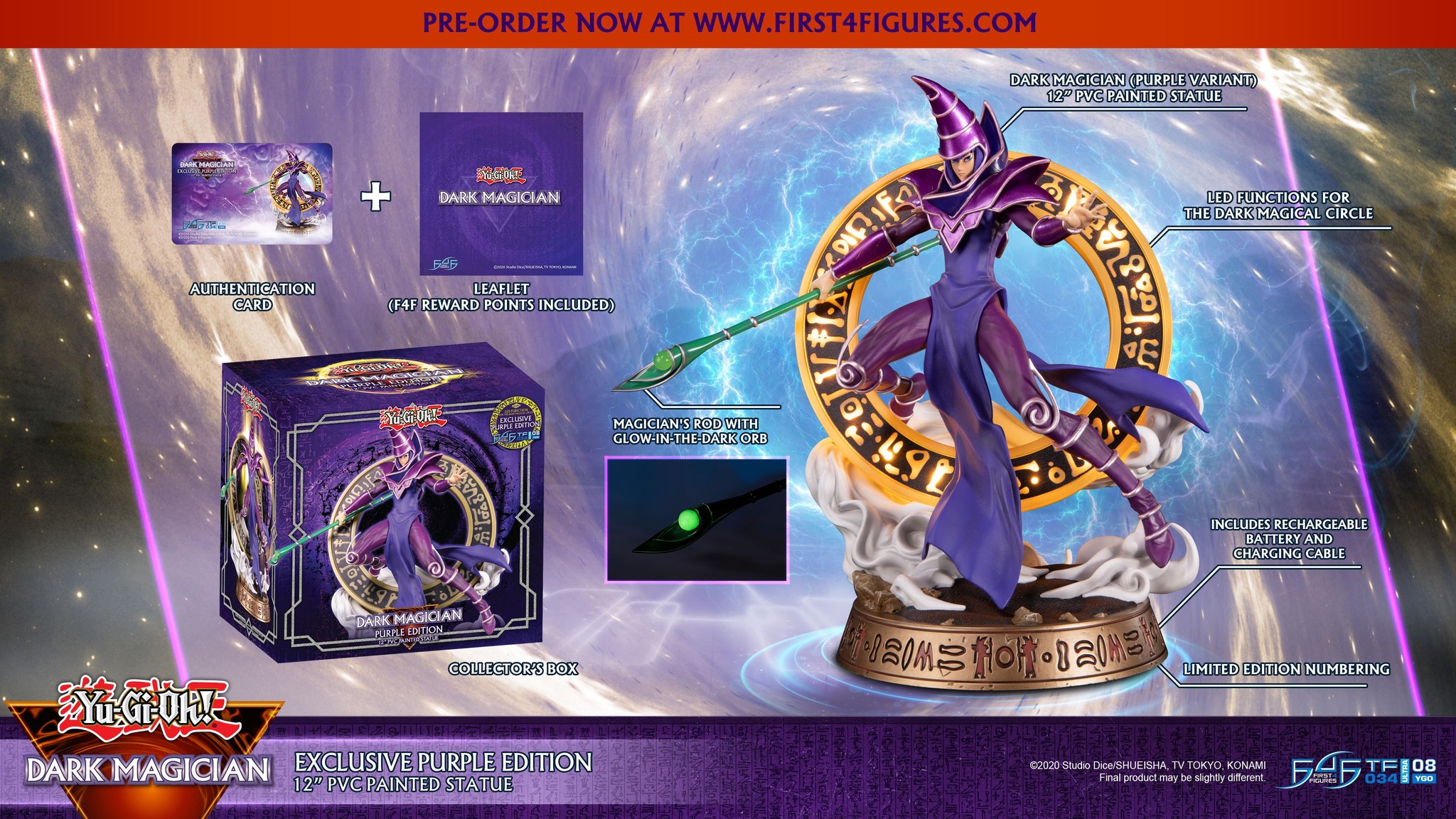 Yu-Gi-Oh! Duel Monsters - Black Magician (First 4 Figures) photo 11