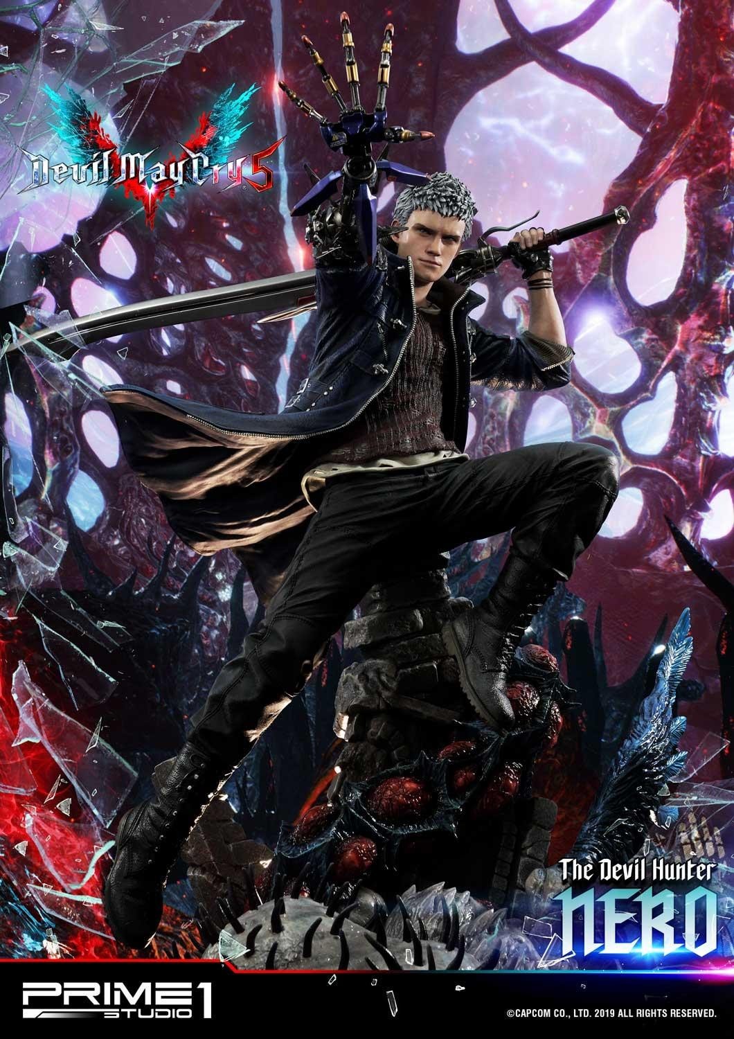 Devil May Cry 5 - Empusa - Nero - Ultimate Premium Masterline  (UPMDMCV-01DX) - 1/4 - DX Version (Prime 1 Studio) photo 8