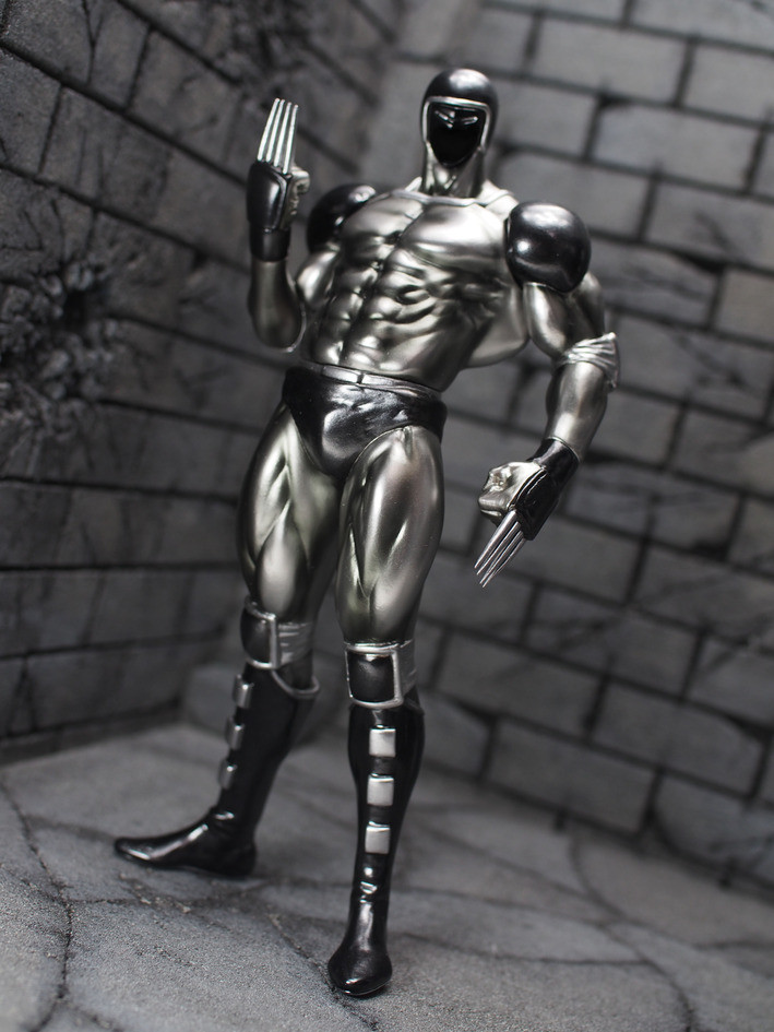 Kinnikuman - Warsman - CCP Muscular Collection  (NO.37) - Ver. 1.0 Gensaku Silver Metallic Mizu no Seishin Ver. (CCP) photo 2