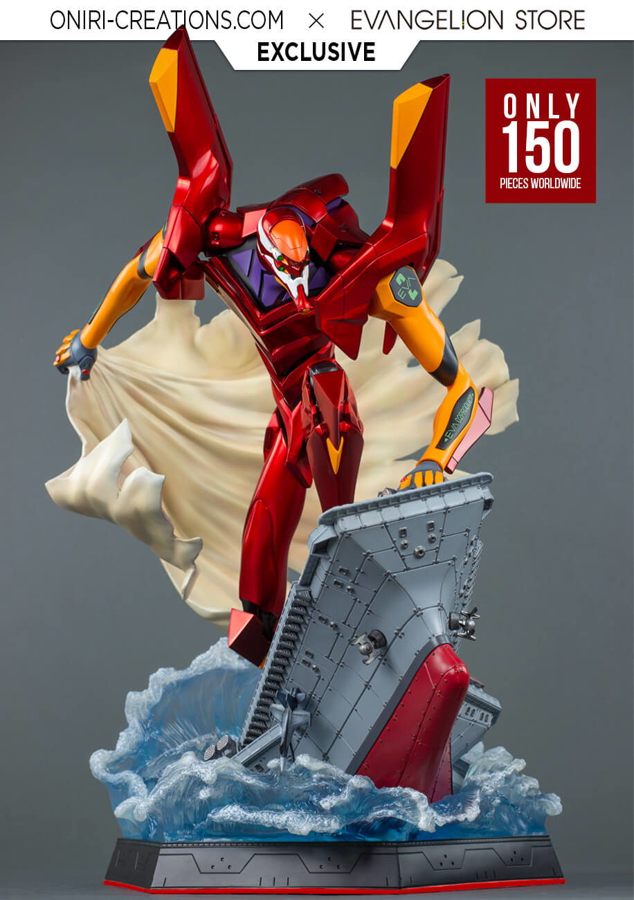 Shin Seiki Evangelion - EVA-02 - Metallic Variant Exclusive (Hive, Oniri Creations) photo 3