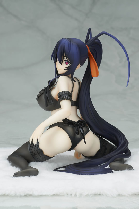 High School DxD Hero - Himejima Akeno - 1/7 - Lingerie Ver., Black Color (Bell Fine)
