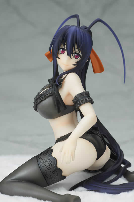 High School DxD Hero - Himejima Akeno - 1/7 - Lingerie Ver., Black Color (Bell Fine) photo 3