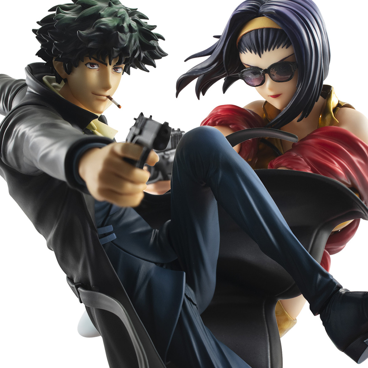 Cowboy Bebop - Faye Valentine - Spike Spiegel - 1/8 - 1st GIG set (MegaHouse)