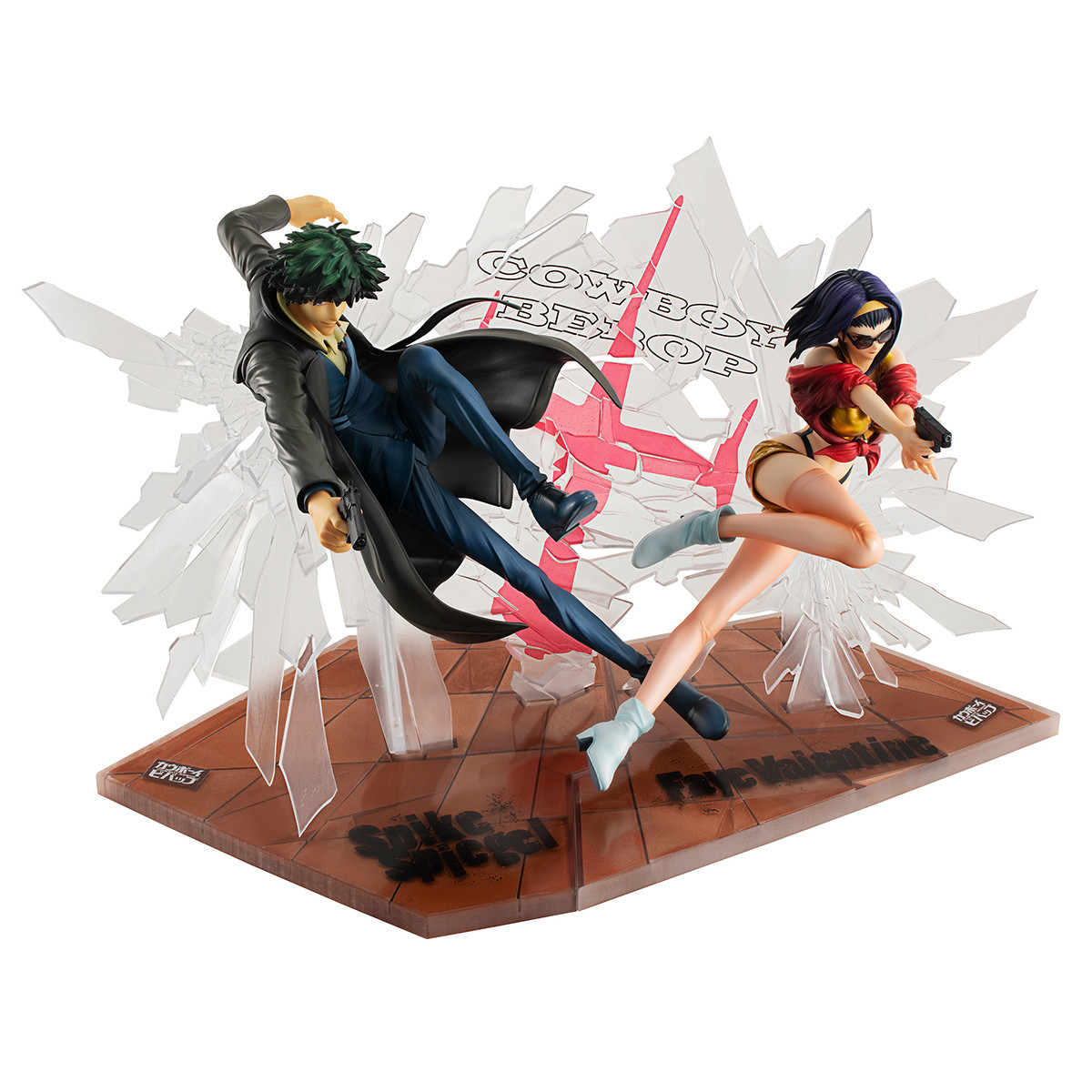 Cowboy Bebop - Faye Valentine - Spike Spiegel - 1/8 - 1st GIG set (MegaHouse) photo 5