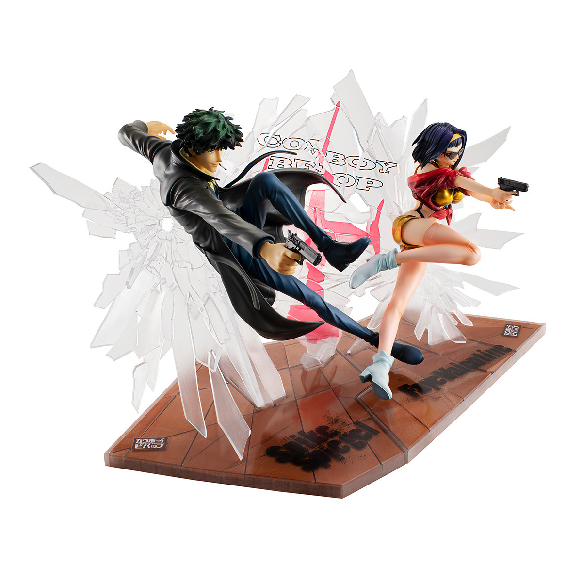 Cowboy Bebop - Faye Valentine - Spike Spiegel - 1/8 - 1st GIG set (MegaHouse) photo 6