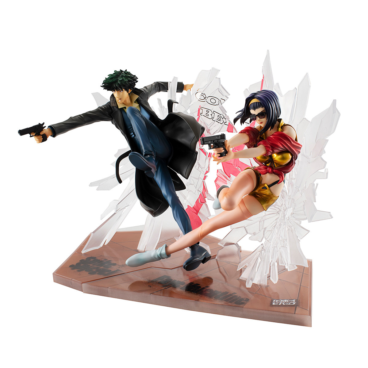 Cowboy Bebop - Faye Valentine - Spike Spiegel - 1/8 - 1st GIG set (MegaHouse) photo 7