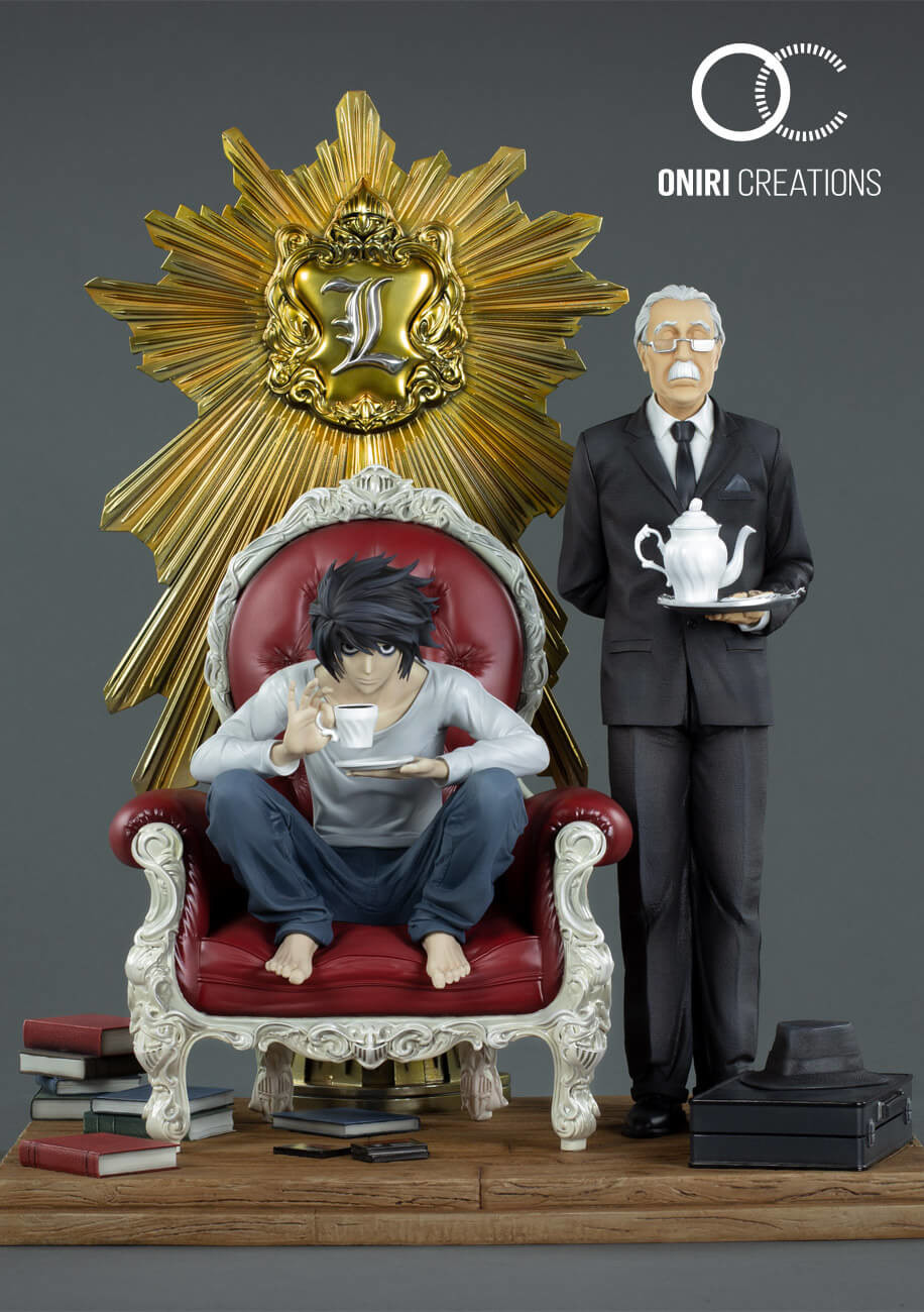 Death Note - L - Watari - Diorama - 1/6 (Hive, Oniri Creations)