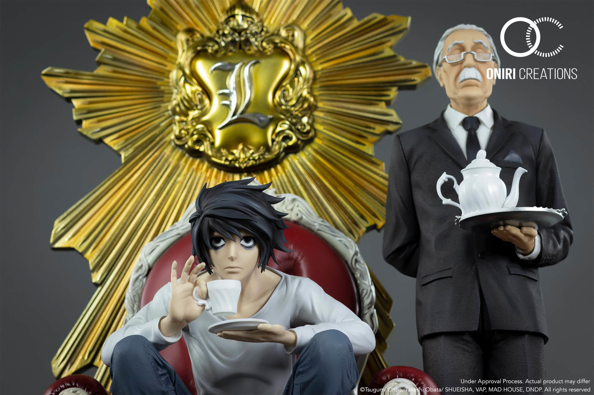 Death Note - L - Watari - Diorama - 1/6 (Hive, Oniri Creations) photo 2