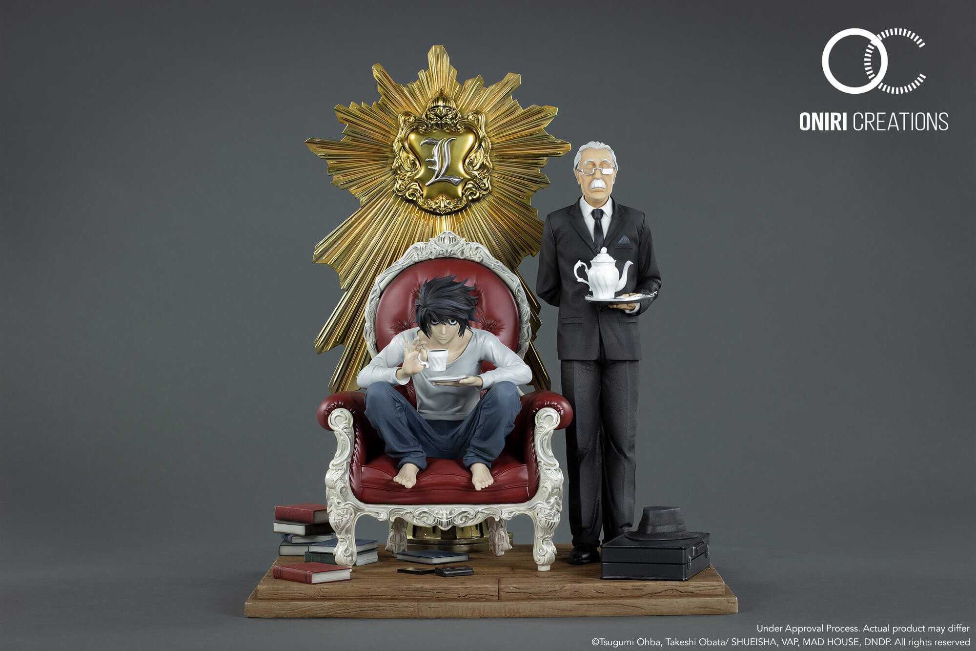 Death Note - L - Watari - Diorama - 1/6 (Hive, Oniri Creations) photo 9