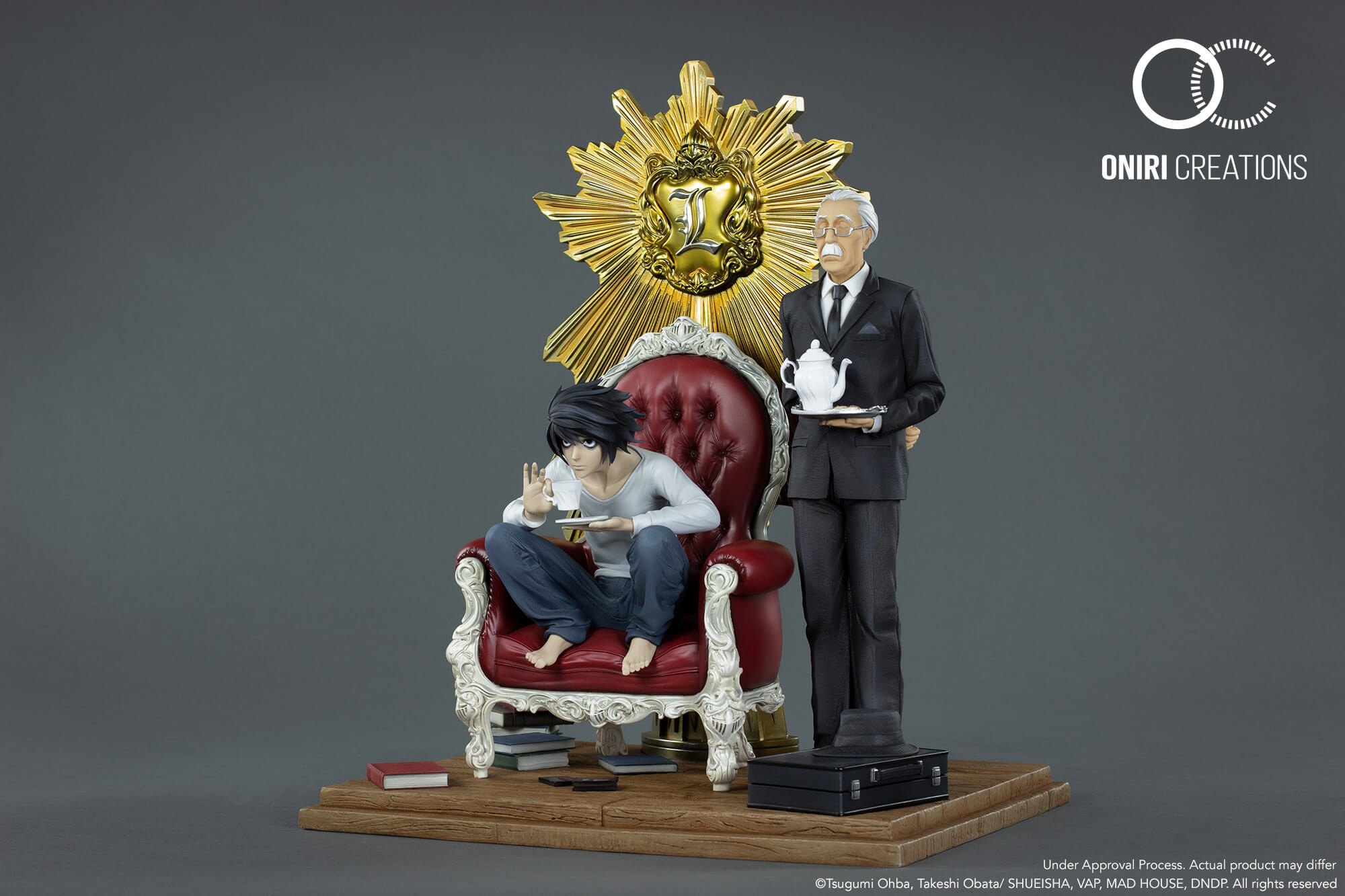 Death Note - L - Watari - Diorama - 1/6 (Hive, Oniri Creations) photo 10