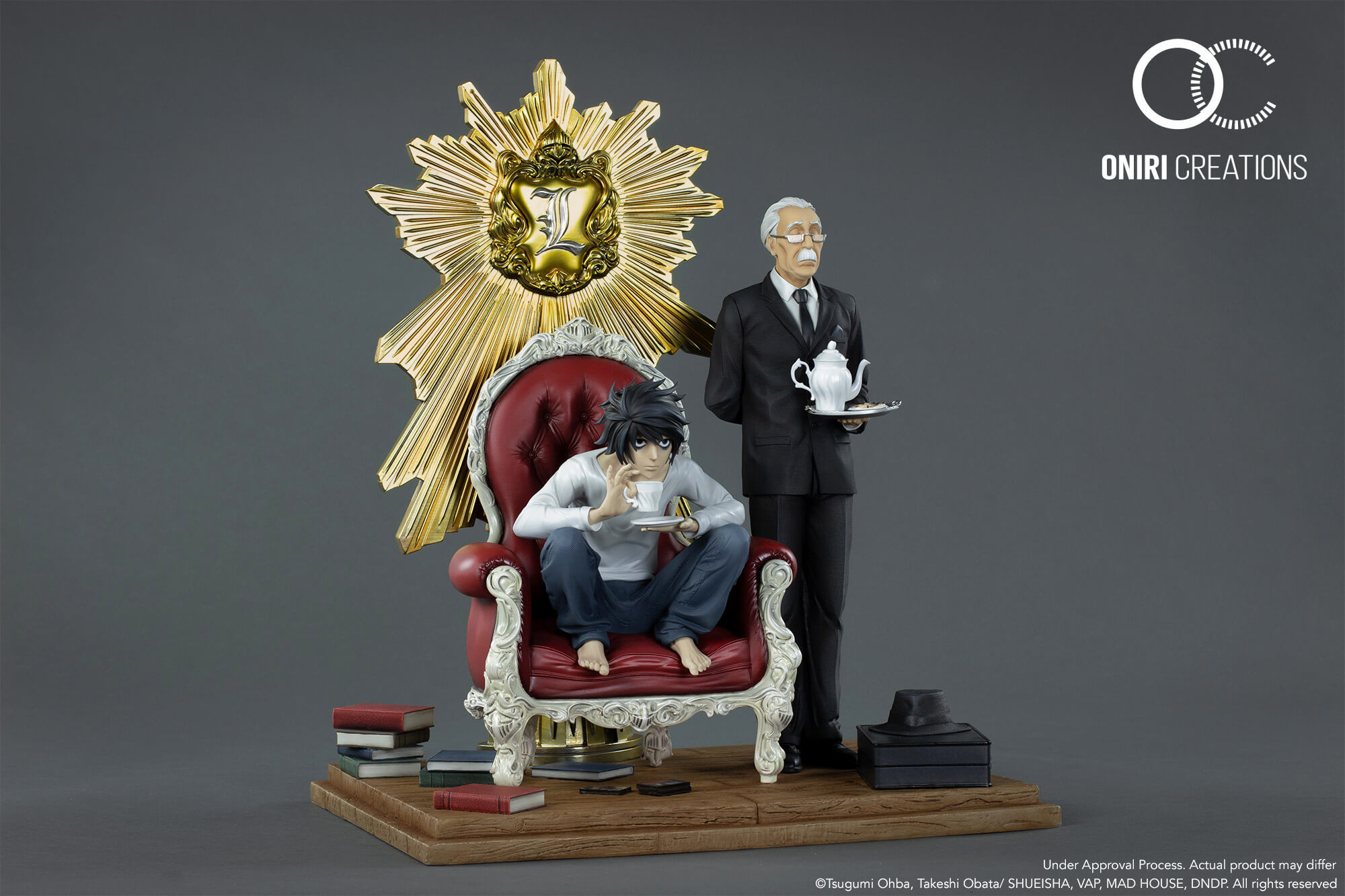 Death Note - L - Watari - Diorama - 1/6 (Hive, Oniri Creations) photo 12