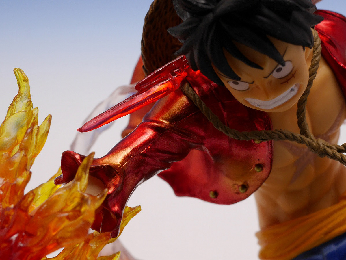 One Piece - Monkey D. Luffy - Figuarts ZERO - Battle ver. Gomu Gomu no Hikenjuu, Special Color Edition (Bandai Spirits) photo 2