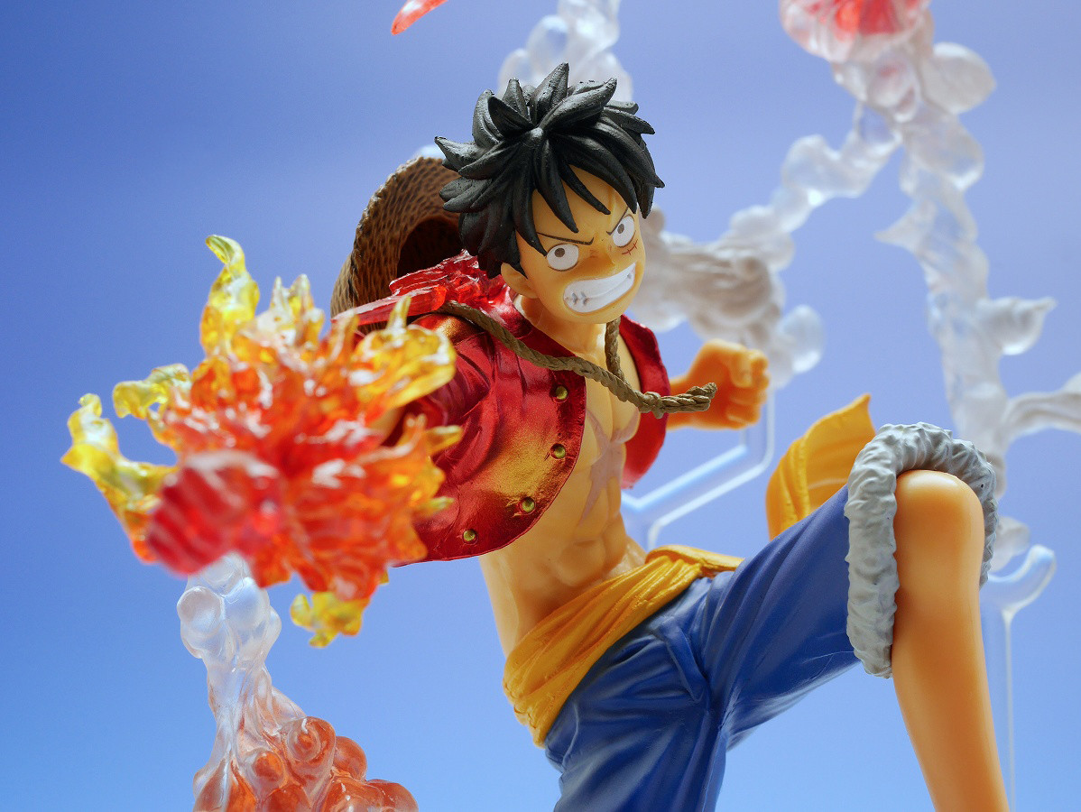 One Piece - Monkey D. Luffy - Figuarts ZERO - Battle ver. Gomu Gomu no Hikenjuu, Special Color Edition (Bandai Spirits) photo 3