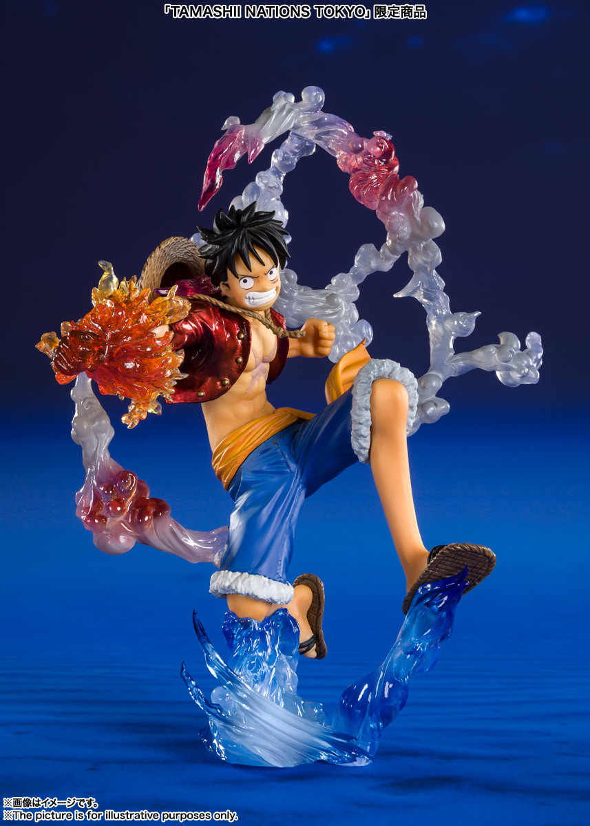 One Piece - Monkey D. Luffy - Figuarts ZERO - Battle ver. Gomu Gomu no Hikenjuu, Special Color Edition (Bandai Spirits) photo 4