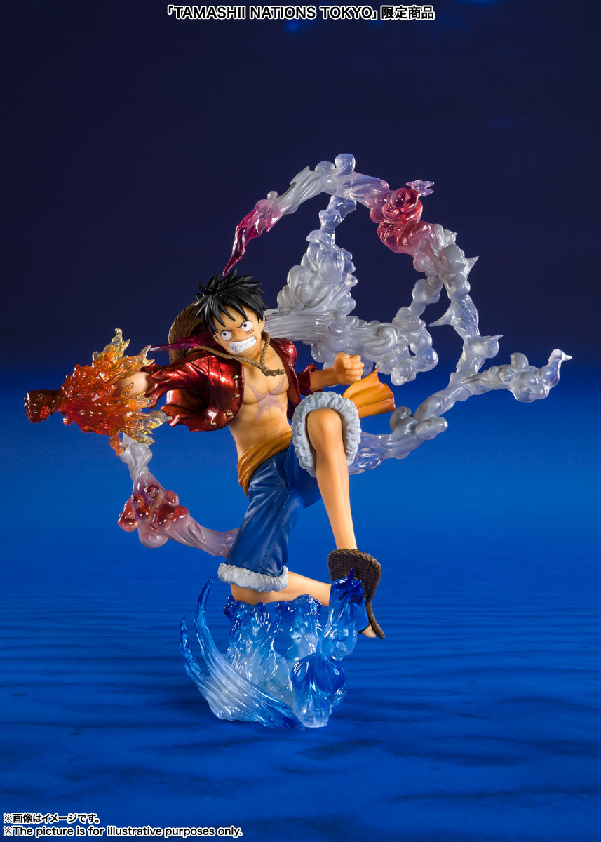 One Piece - Monkey D. Luffy - Figuarts ZERO - Battle ver. Gomu Gomu no Hikenjuu, Special Color Edition (Bandai Spirits) photo 5