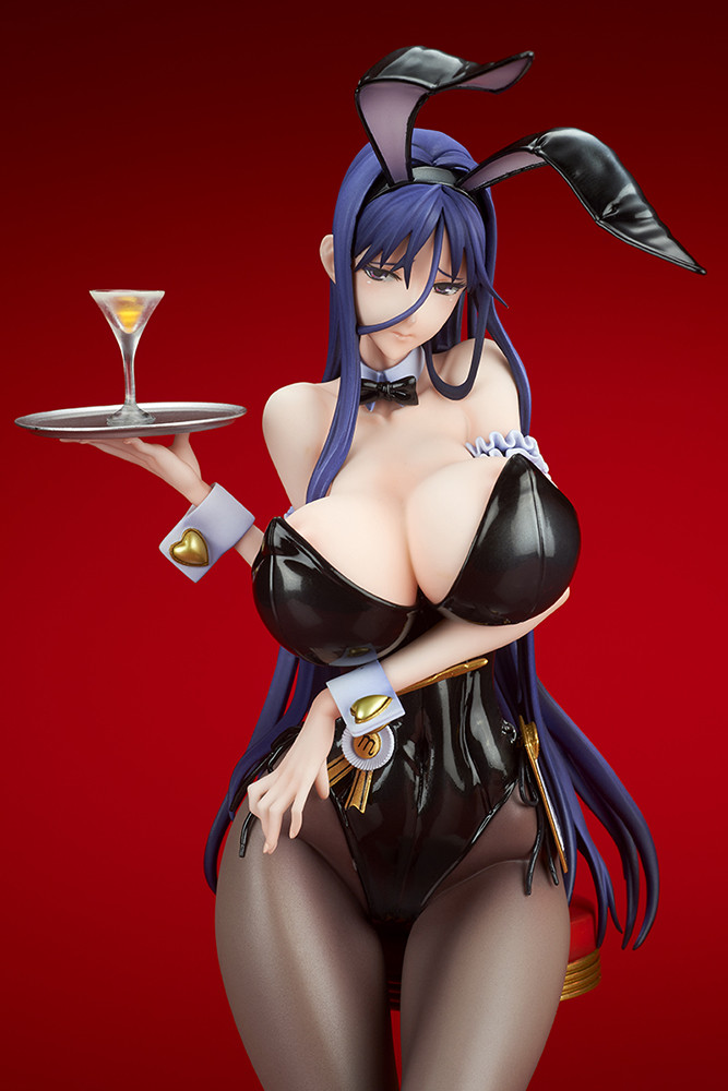 Zettai Junpaku♡Mahou Shoujo - Suzuhara Misa - 1/7 - Bunny Girl Style, Event Limited Elegant Black (Ques Q)