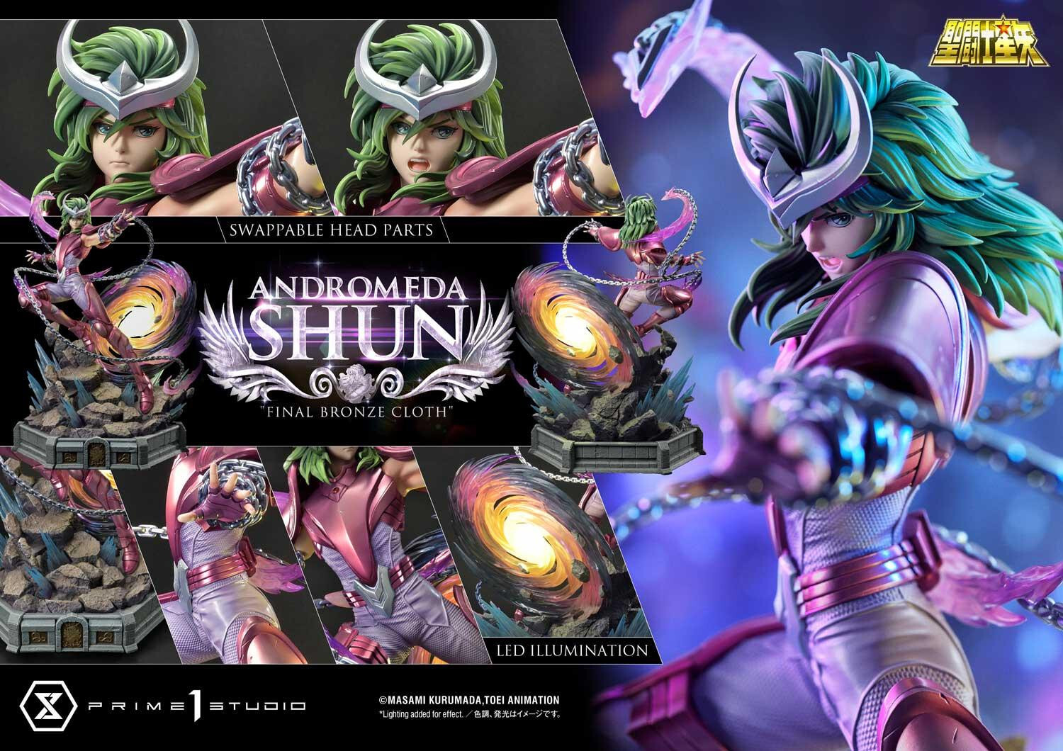 Saint Seiya - Andromeda Shun - Premium Masterline  (PMKZ-03) - 1/4 - Final Bronze Cloth (Prime 1 Studio) photo 29