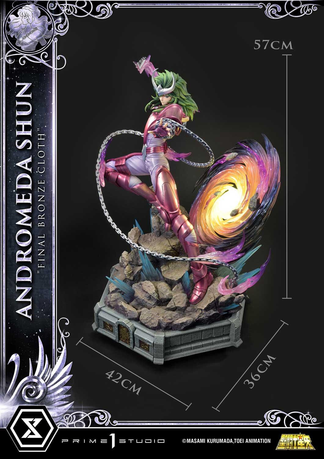 Saint Seiya - Andromeda Shun - Premium Masterline  (PMKZ-03) - 1/4 - Final Bronze Cloth (Prime 1 Studio) photo 33