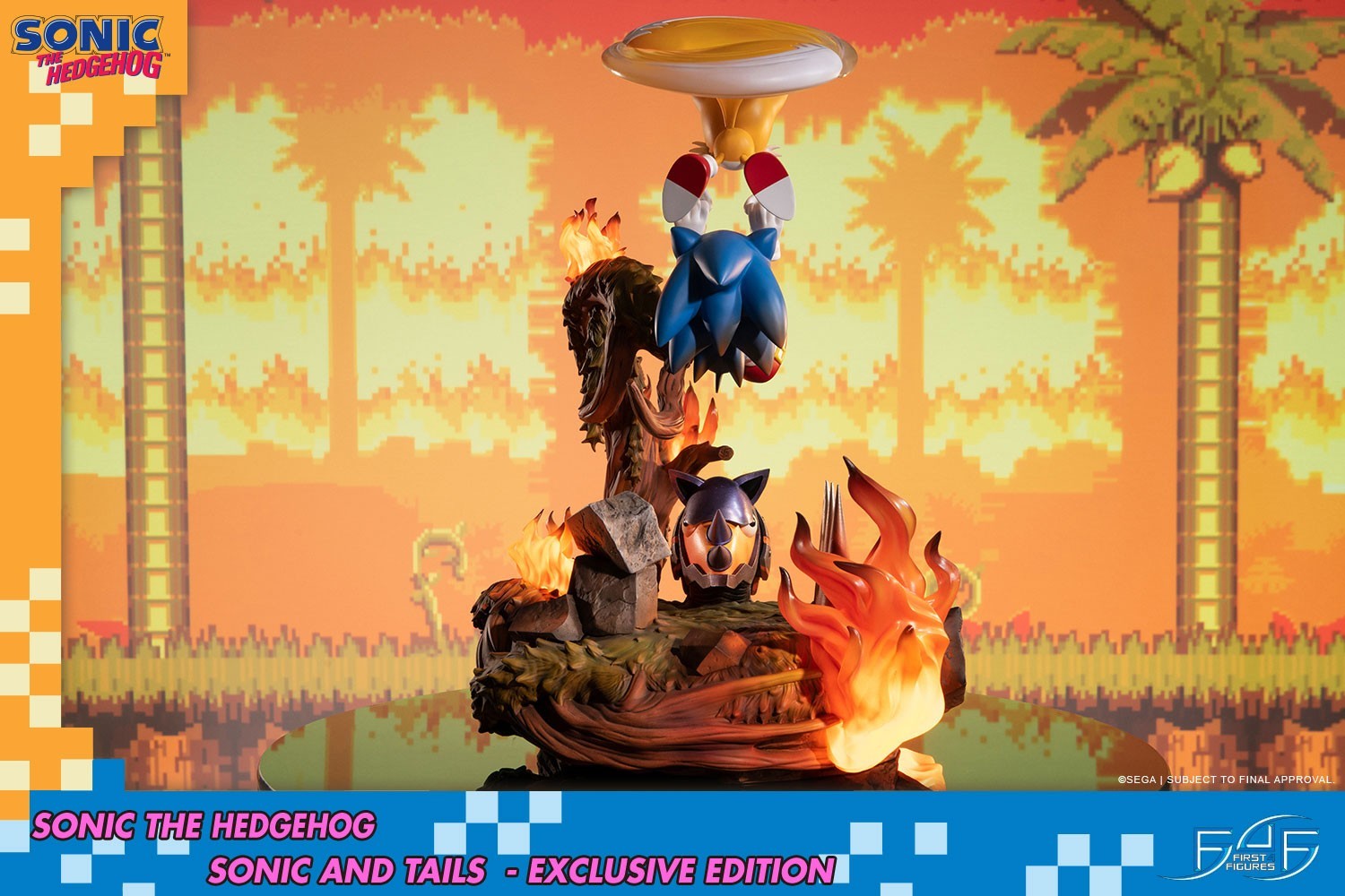 Sonic the Hedgehog - Cyclone - Miles "Tails" Prower - Diorama - Exclusive Edition (First 4 Figures) photo 2