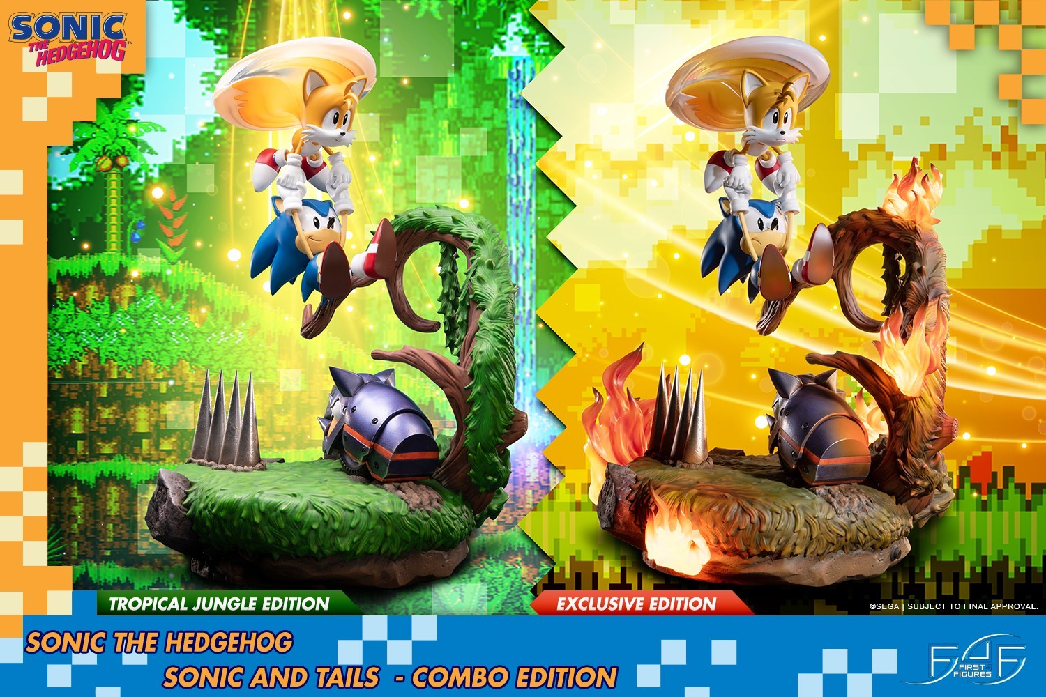 Sonic the Hedgehog - Cyclone - Miles "Tails" Prower - Diorama - Exclusive Edition (First 4 Figures) photo 5