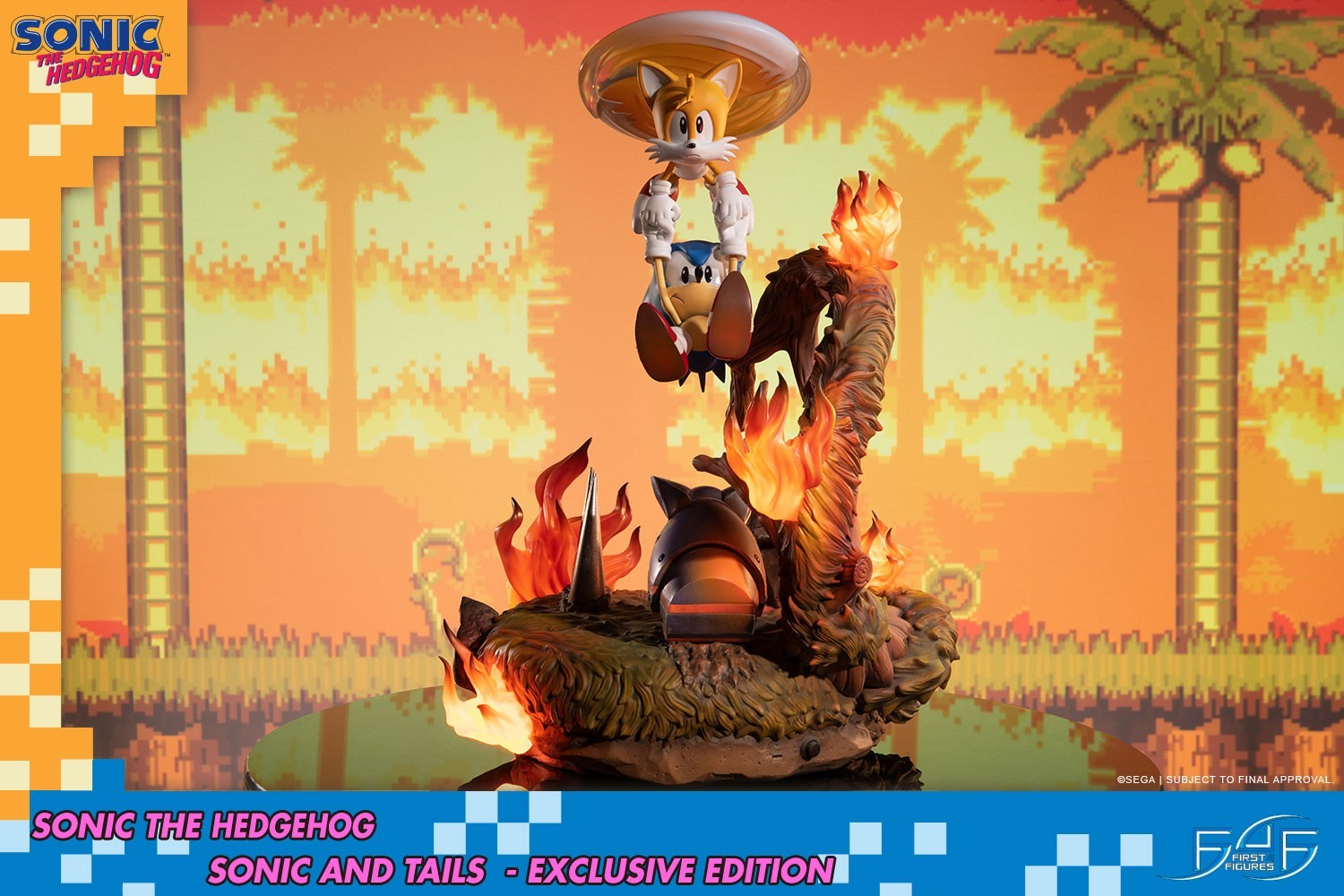 Sonic the Hedgehog - Cyclone - Miles "Tails" Prower - Diorama - Exclusive Edition (First 4 Figures) photo 8