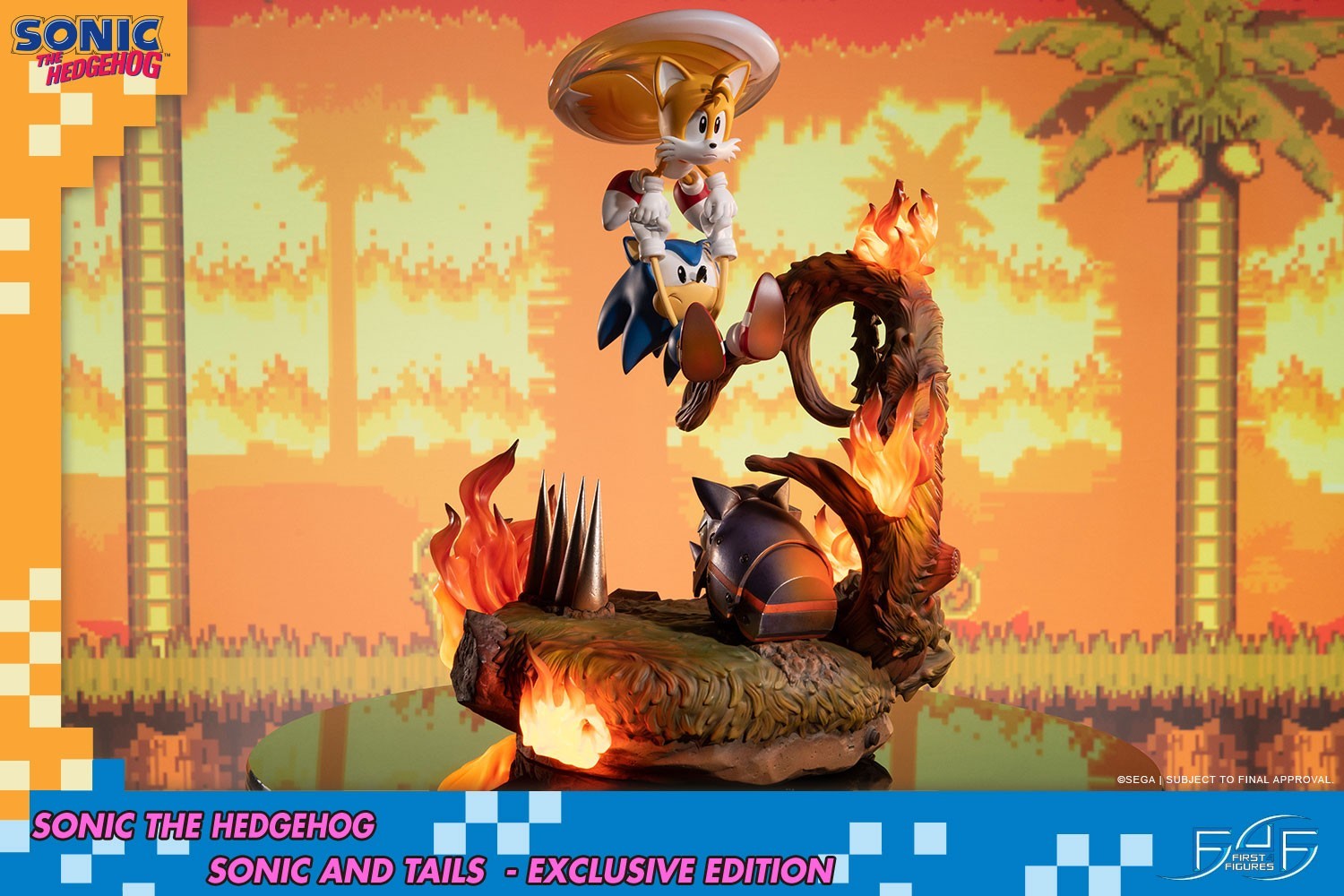Sonic the Hedgehog - Cyclone - Miles "Tails" Prower - Diorama - Exclusive Edition (First 4 Figures) photo 9