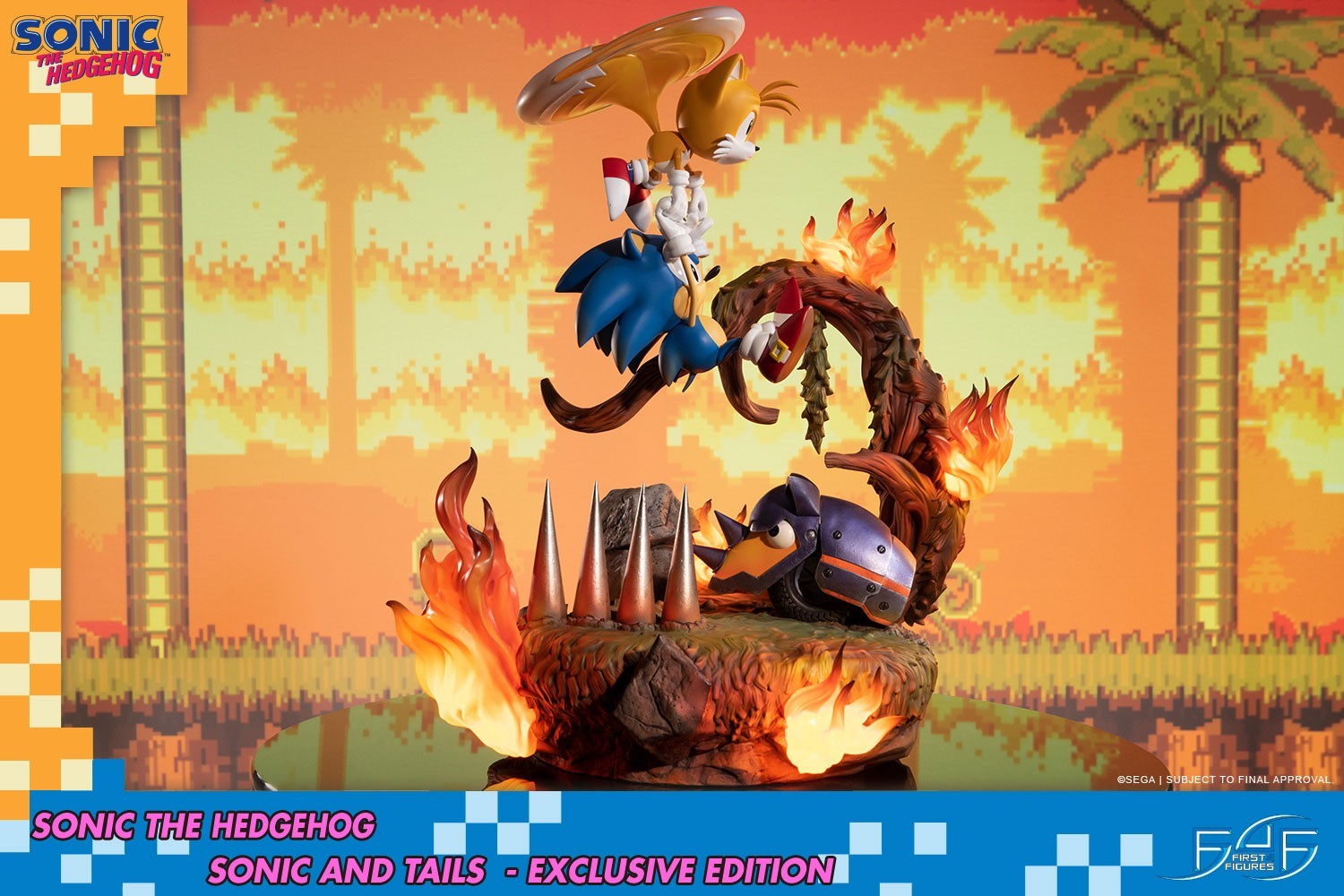 Sonic the Hedgehog - Cyclone - Miles "Tails" Prower - Diorama - Exclusive Edition (First 4 Figures) photo 11