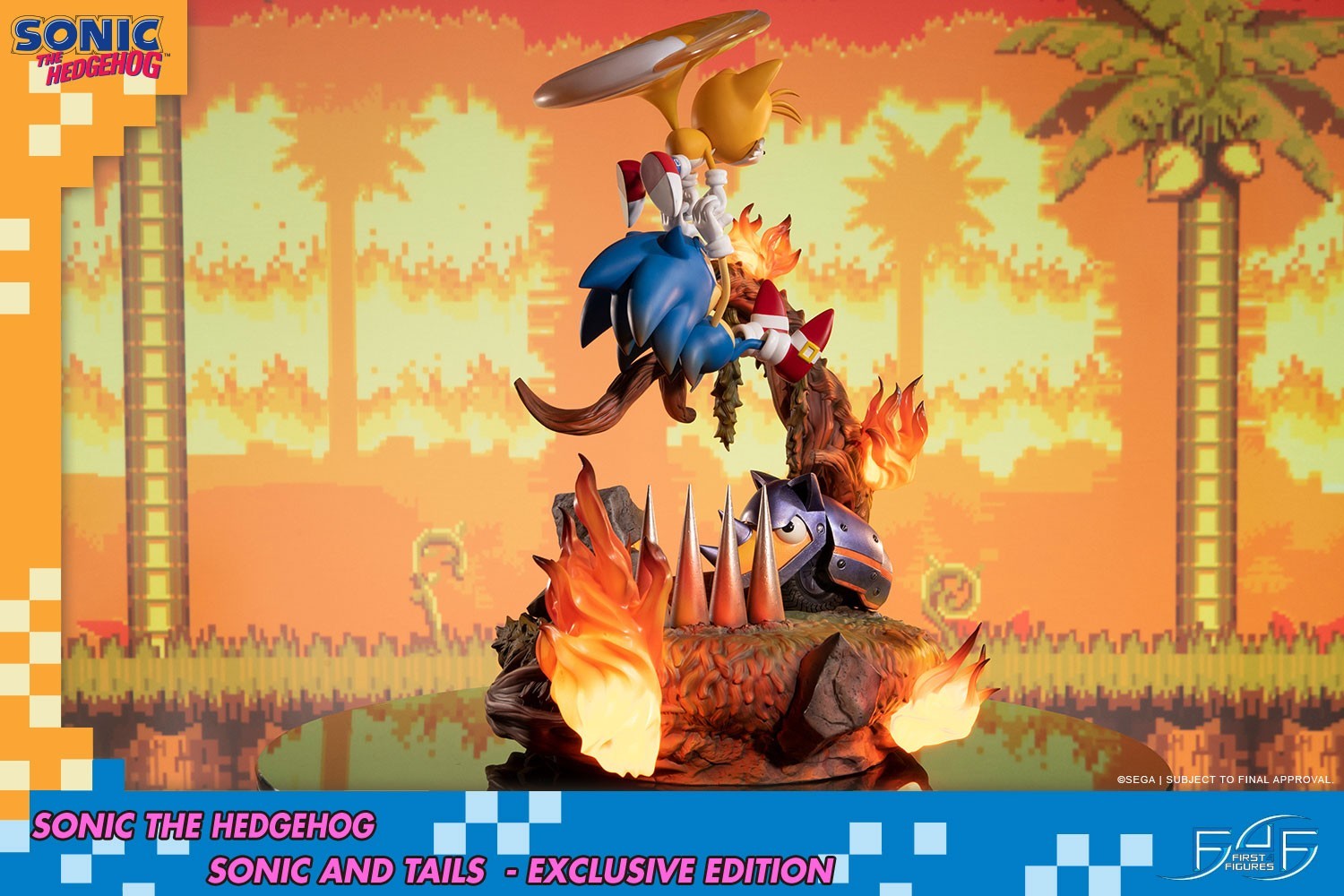 Sonic the Hedgehog - Cyclone - Miles "Tails" Prower - Diorama - Exclusive Edition (First 4 Figures) photo 13