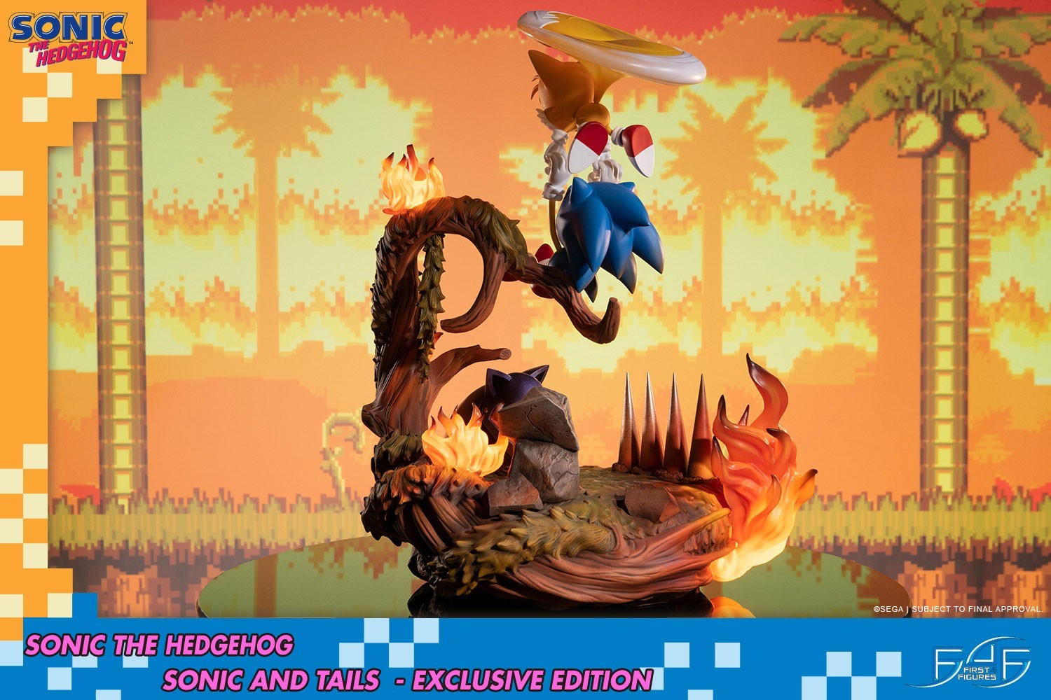Sonic the Hedgehog - Cyclone - Miles "Tails" Prower - Diorama - Exclusive Edition (First 4 Figures) photo 14