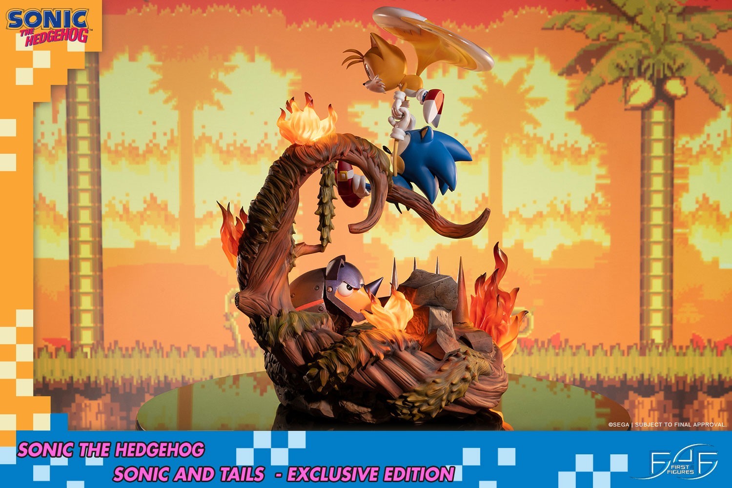Sonic the Hedgehog - Cyclone - Miles "Tails" Prower - Diorama - Exclusive Edition (First 4 Figures) photo 15