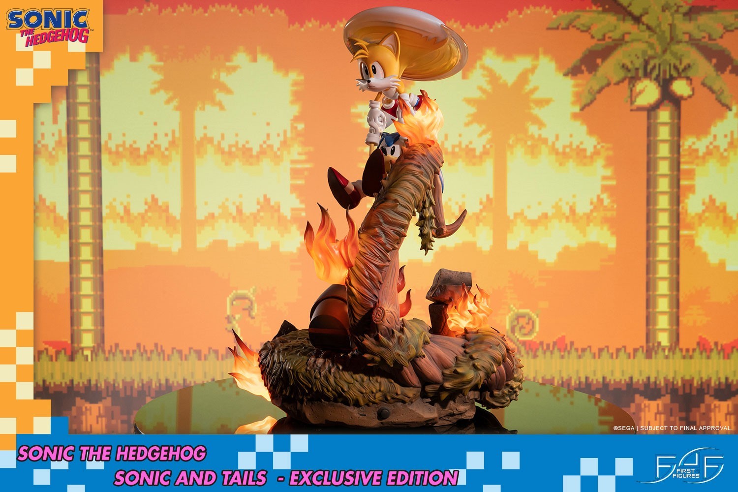 Sonic the Hedgehog - Cyclone - Miles "Tails" Prower - Diorama - Exclusive Edition (First 4 Figures) photo 16