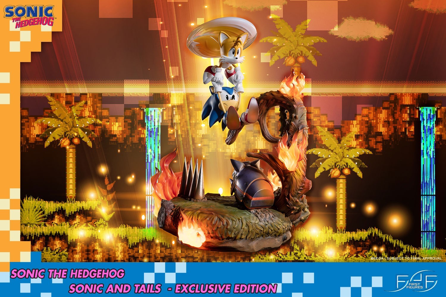 Sonic the Hedgehog - Cyclone - Miles "Tails" Prower - Diorama - Exclusive Edition (First 4 Figures) photo 17