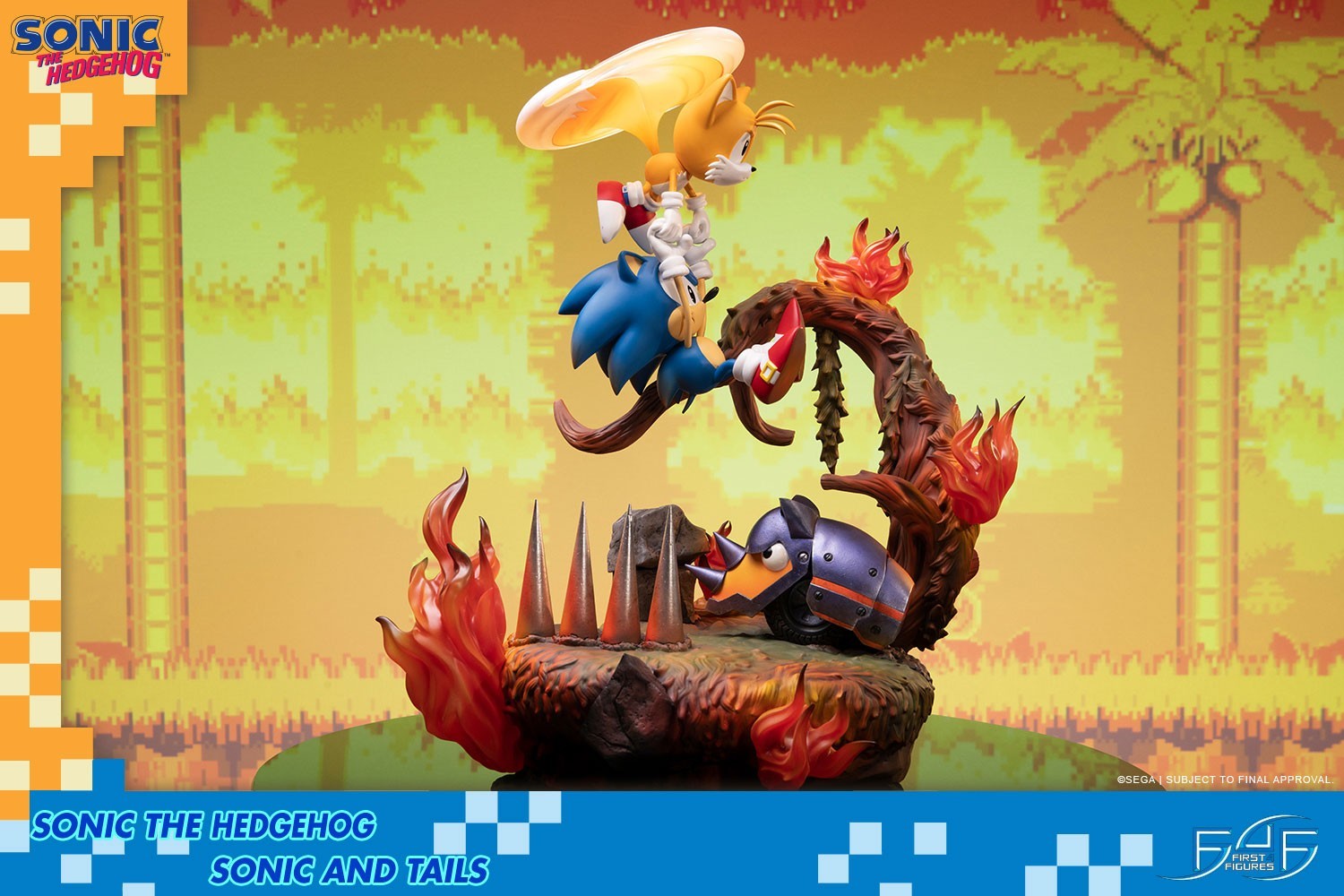 Sonic the Hedgehog - Cyclone - Miles "Tails" Prower - Diorama - Exclusive Edition (First 4 Figures) photo 21