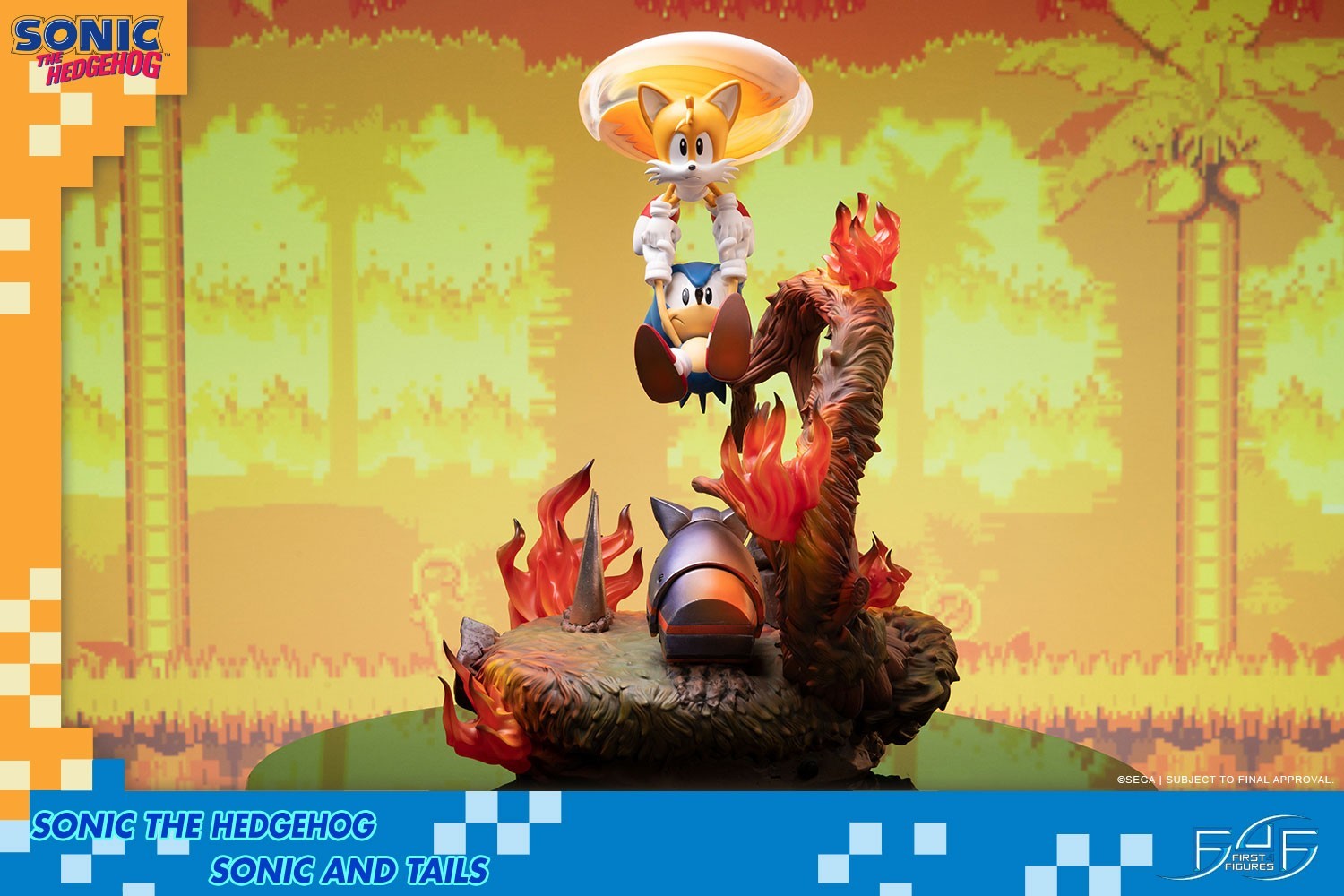 Sonic the Hedgehog - Cyclone - Miles "Tails" Prower - Diorama - Exclusive Edition (First 4 Figures) photo 22