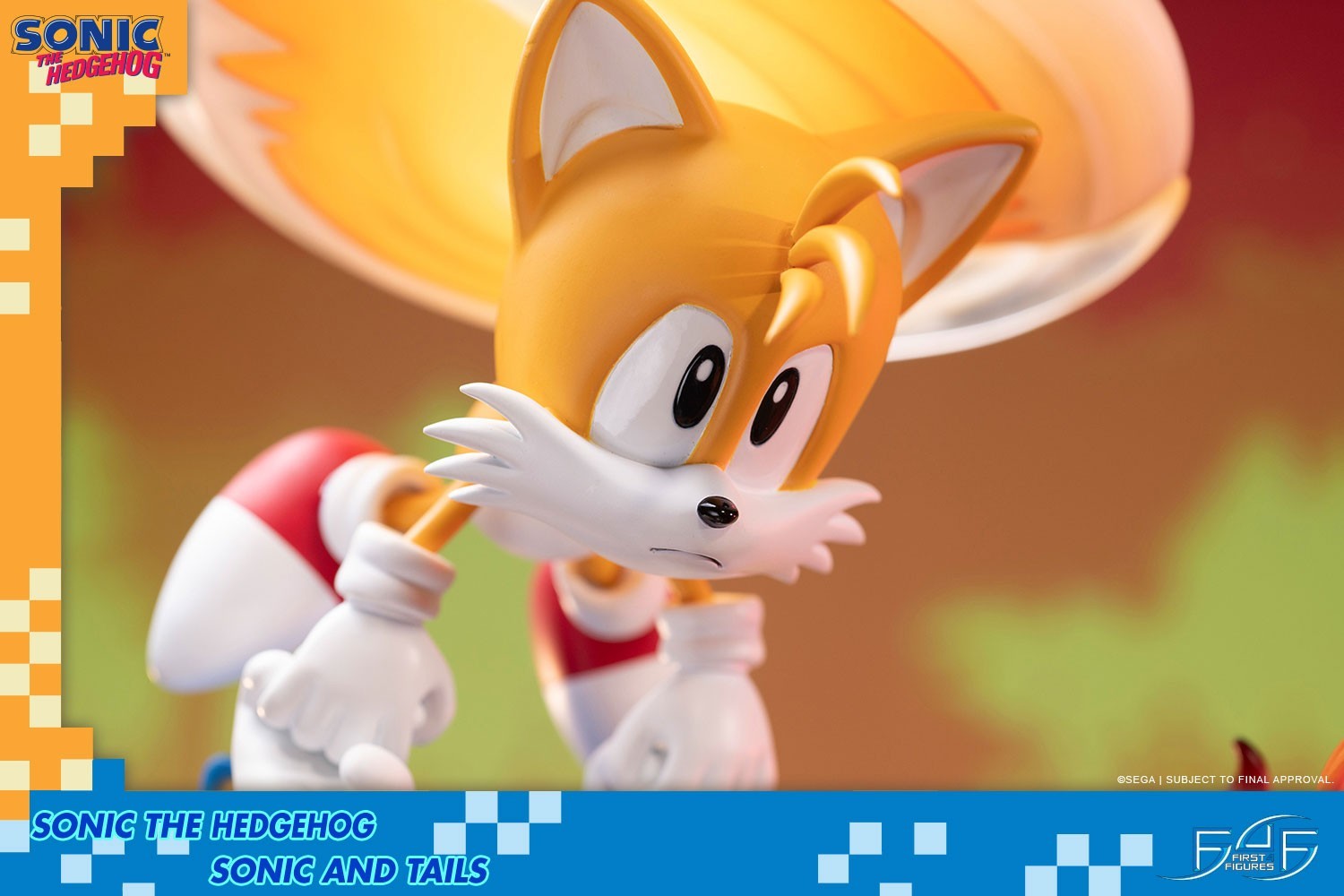 Sonic the Hedgehog - Cyclone - Miles "Tails" Prower - Diorama - Exclusive Edition (First 4 Figures) photo 23