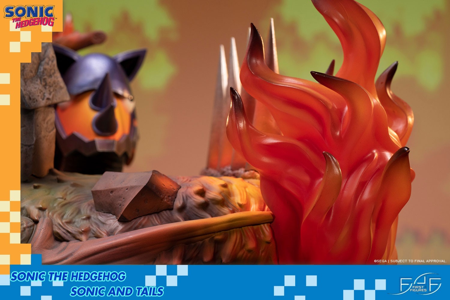 Sonic the Hedgehog - Cyclone - Miles "Tails" Prower - Diorama - Exclusive Edition (First 4 Figures) photo 27
