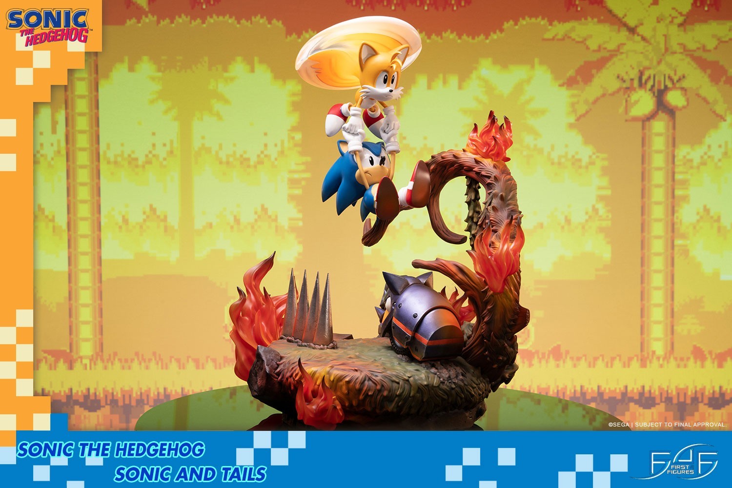 Sonic the Hedgehog - Cyclone - Miles "Tails" Prower - Diorama - Exclusive Edition (First 4 Figures) photo 31