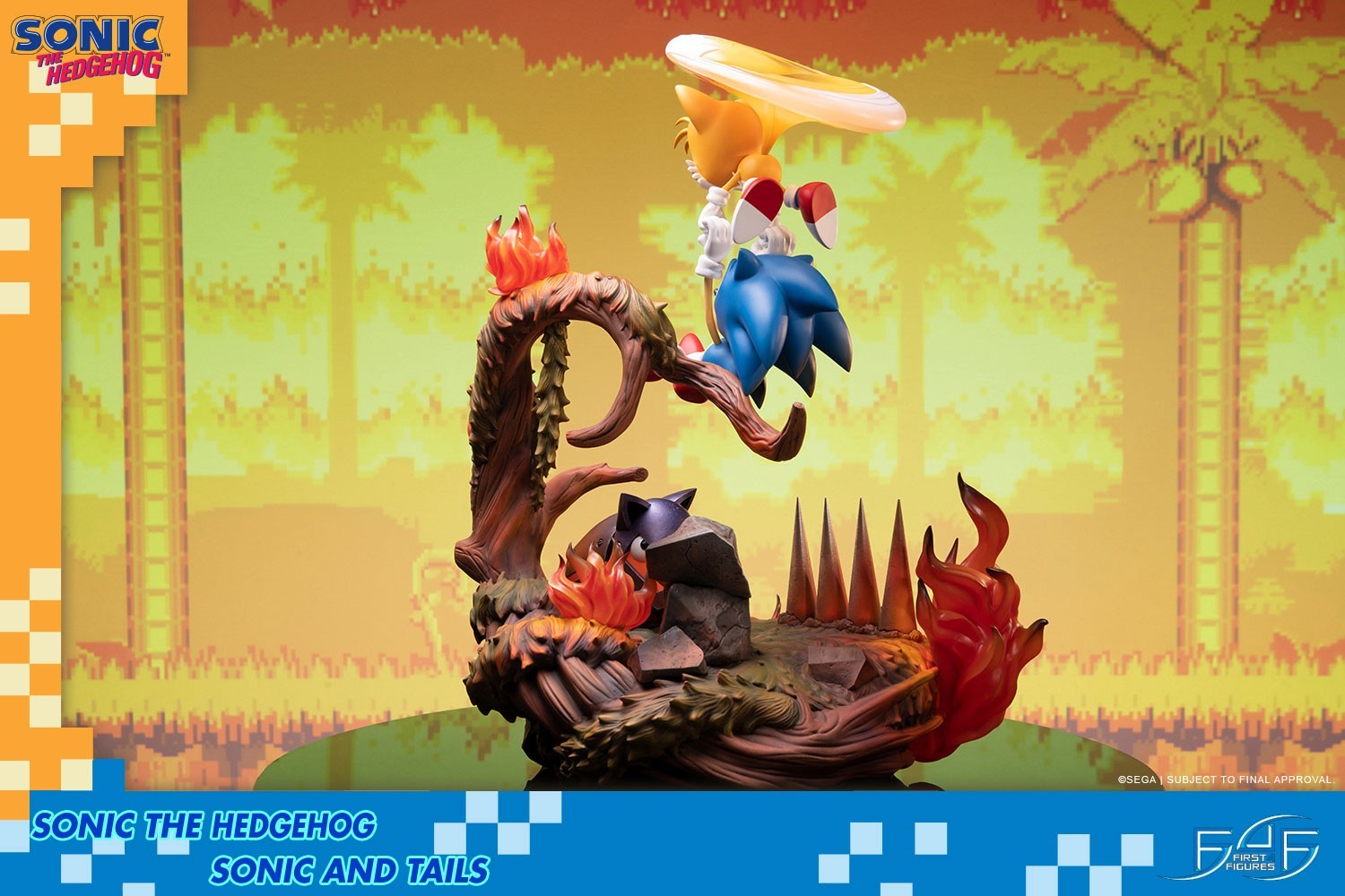 Sonic the Hedgehog - Cyclone - Miles "Tails" Prower - Diorama - Exclusive Edition (First 4 Figures) photo 33