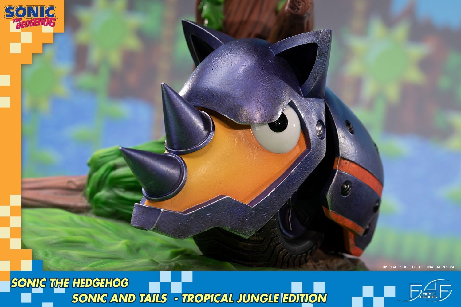 Sonic the Hedgehog - Cyclone - Miles "Tails" Prower - Diorama - Tropical Jungle Edition (First 4 Figures) photo 5