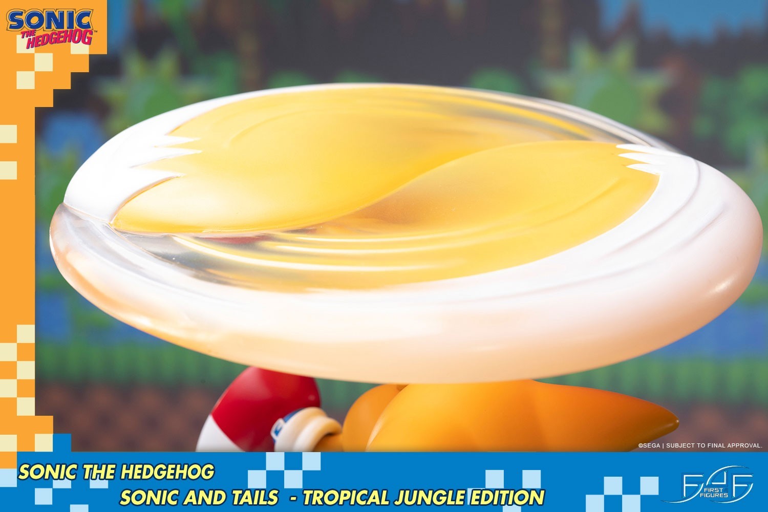 Sonic the Hedgehog - Cyclone - Miles "Tails" Prower - Diorama - Tropical Jungle Edition (First 4 Figures) photo 6
