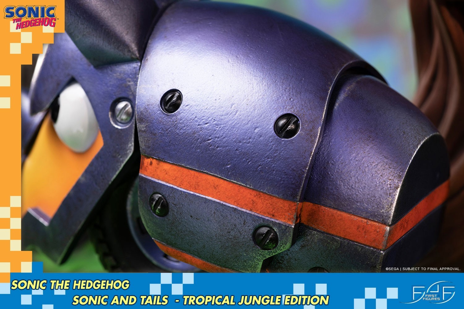 Sonic the Hedgehog - Cyclone - Miles "Tails" Prower - Diorama - Tropical Jungle Edition (First 4 Figures) photo 11