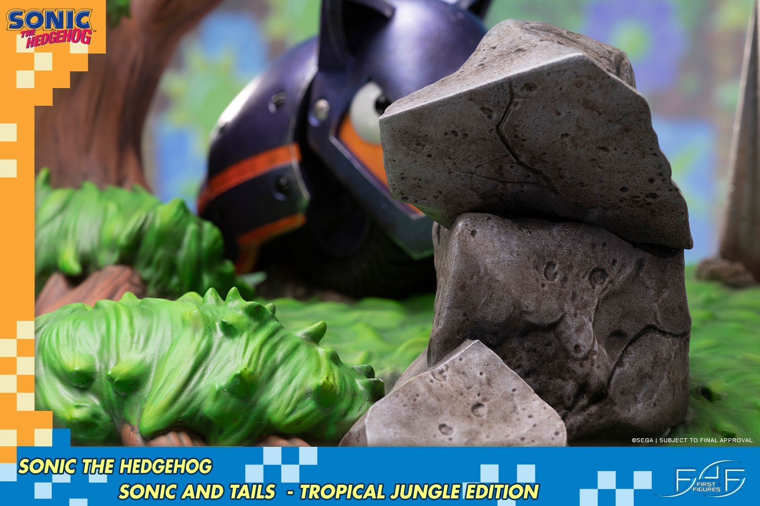 Sonic the Hedgehog - Cyclone - Miles "Tails" Prower - Diorama - Tropical Jungle Edition (First 4 Figures) photo 13