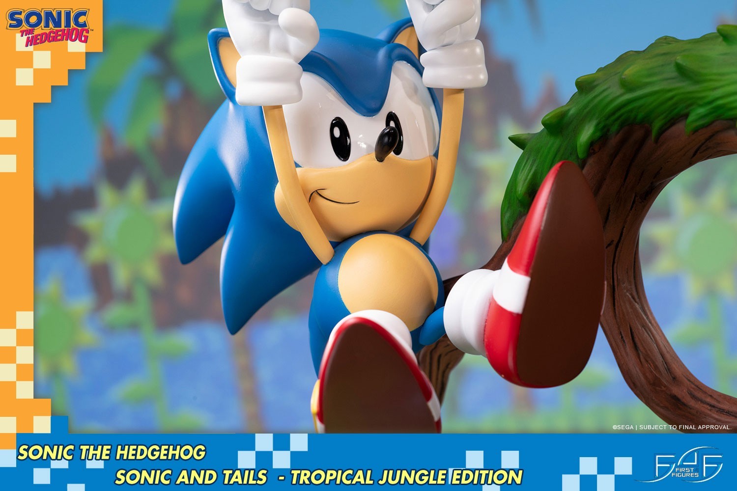 Sonic the Hedgehog - Cyclone - Miles "Tails" Prower - Diorama - Tropical Jungle Edition (First 4 Figures) photo 27