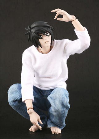 Death Note - L - Real Action Heroes  (No.332) (Medicom Toy) photo 2