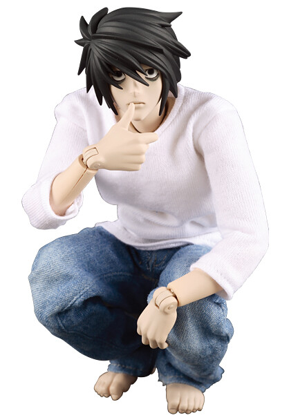 Death Note - L - Real Action Heroes  (No.332) (Medicom Toy) photo 5